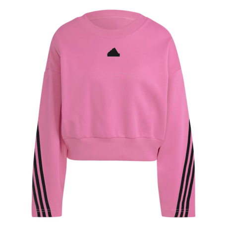 Dámská mikina ADIDAS-W FI 3S CREW-IL3054-Pink