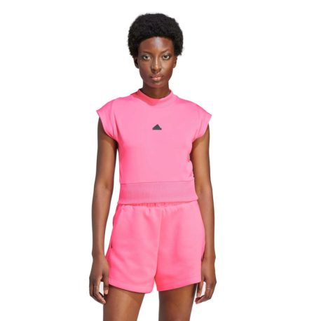 Dámské triko s krátkým rukávem ADIDAS-W Z.N.E. TEE-IM4915-pink fusion