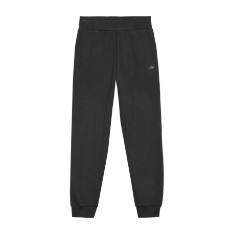 Dámské tepláky 4F-TROUSERS-AW23TTROF471-20S-DEEP BLACK