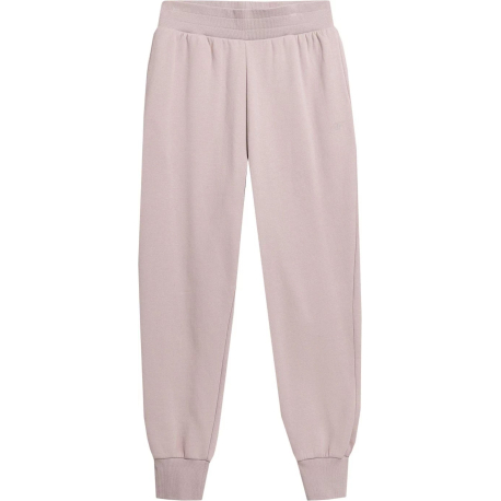 Dámské tepláky 4F-TROUSERS-AW23TTROF471-56S-LIGHT PINK