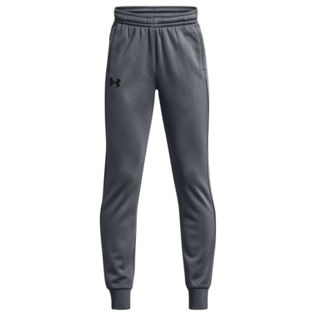 Chlapčenské zateplené tepláky UNDER ARMOUR-UA Armour Fleece Joggers-GRY