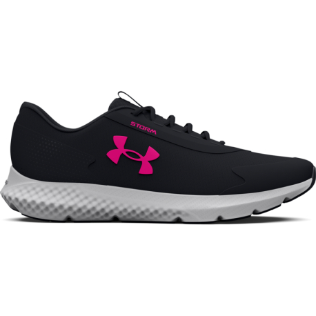 Dámská běžecká obuv UNDER ARMOUR-UA W Charged Rogue 3 Storm black/jet gray/rebel pink