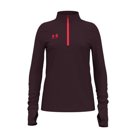 Dívčí tréninková mikina s 1/2 zipem UNDER ARMOUR-UA Girls Challenger Midlayer-MRN