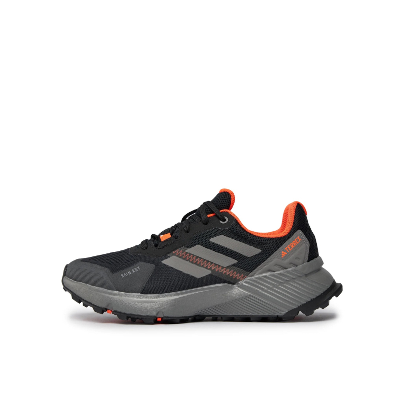 Pánská běžecká trailová obuv ADIDAS-Terrex Soulstride Rain.Rdy core black/grey four/solar red - 