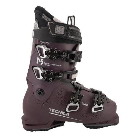 Dámské lyžarske boty na sjezdovku - on piste TECNICA-Mach sport 95 X LV W GW, wine bordeaux