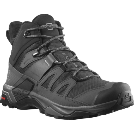 Pánská kotníková turistická obuv SALOMON-X Ultra 4 M Mid GTX black/magnet/pearl blue