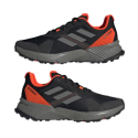 Pánská běžecká trailová obuv ADIDAS-Terrex Soulstride M core black/grey four/solar red - 