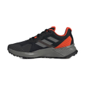 Pánská běžecká trailová obuv ADIDAS-Terrex Soulstride M core black/grey four/solar red - 