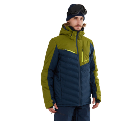 Pánská lyžařská bunda FUNDANGO-Willow Padded Jacket-565-moss