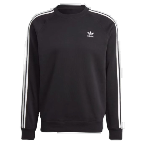 Pánská mikina ADIDAS ORIGINALS-3-STRIPES CREW-IM2087-black