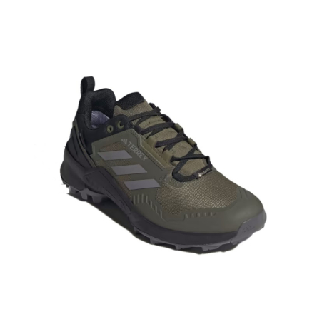 Pánská nízká turistická obuv ADIDAS-Terrex Swift R3 GTX focus olive/grey three/core black