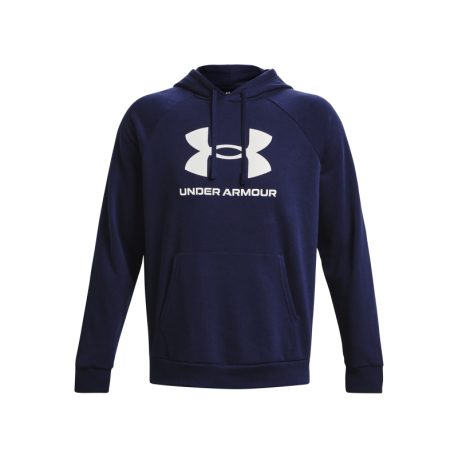 Pánska zateplená mikina s kapucňou UNDER ARMOUR-UA Rival Fleece Logo HD-NVY