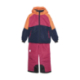 Dievčenský set lyžiarskej bundy s nohavicami COLOR KIDS-Ski Set - Colorblock, vivacious