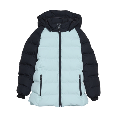 Dívčí lyžařská bunda COLOR KIDS-Ski Jacket - Quilt, aqua/esque