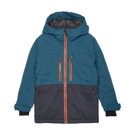 Chlapecká lyžařská bunda COLOR KIDS-Jr. Ski Jacket - Colorblock, legion blue