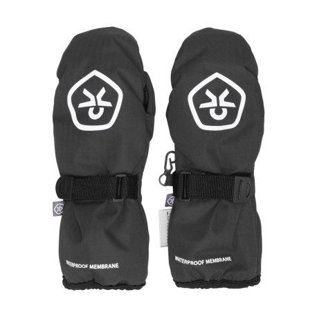 Dětské lyžařské rukavice palčáky COLOR KIDS-Mittens-Waterproof-140-Black