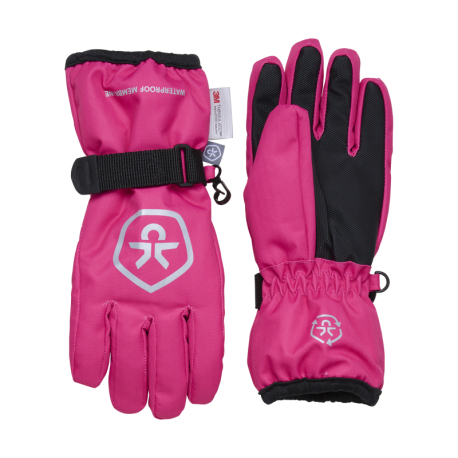 Dievčenské rukavice COLOR KIDS-Gloves - Waterproof, fuchsia purple