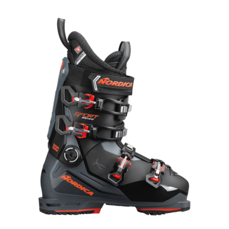 Pánské lyžarske boty na sjezdovku - on piste NORDICA-SPORTMACHINE 3 100 (GW)-BLACK-GREY-RED
