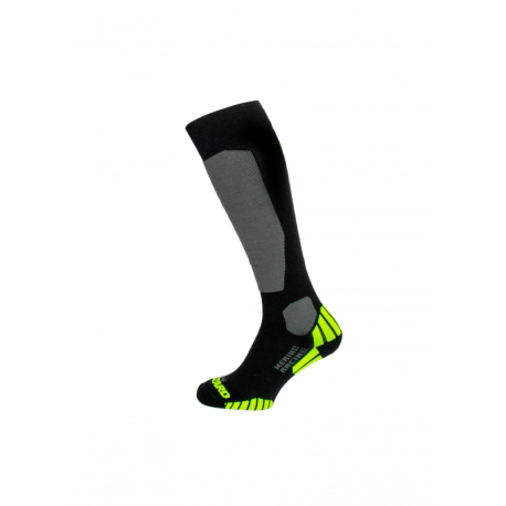 Lyžařské podkolenky (ponožky) BLIZZARD-Merino Racing ski socks, black/yellow