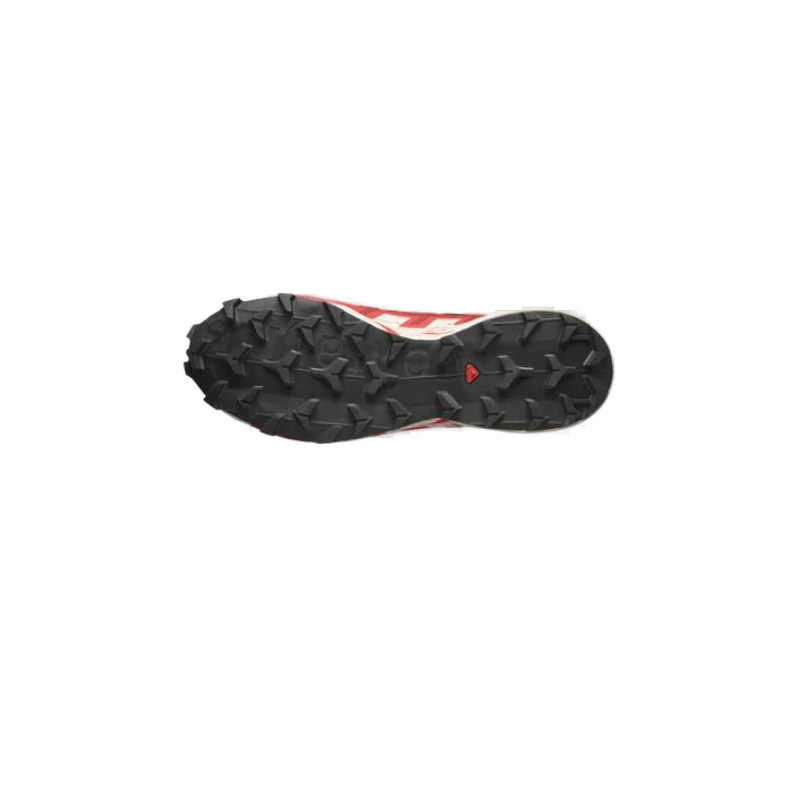 Pánská běžecká trailová obuv SALOMON-Speedcross 6 GTX black/red dalhia/poppy red - 