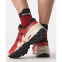 Pánská běžecká trailová obuv SALOMON-Speedcross 6 GTX black/red dalhia/poppy red - 