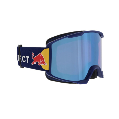 Lyžiarske okuliare RED BULL SPECT-SOLO-001, matt dark blue, brown with blue mirror, CAT3, HIGH CONTRAST