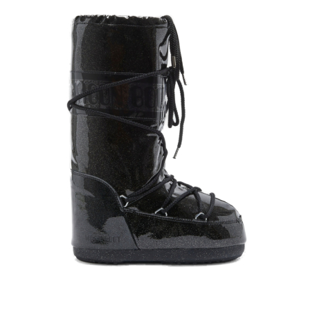 Dámské vysoké zimní boty MOON BOOT-ICON GLITTER, 001 black