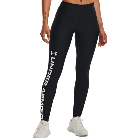 Dámské kompresní legíny UNDER ARMOUR-Armour Branded Legging-BLK-1376327-001