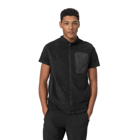 Pánská turistická vesta 4F-VEST  M017-20S-DEEP BLACK