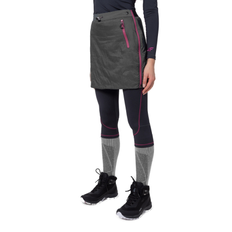 Dámská sukně na skialp 4F-SKIRT FNK  F002-22S-ANTHRACITE