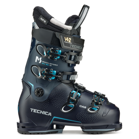 Dámské lyžarske boty na sjezdovku - on piste TECNICA-Mach Sport MV 85 W GW, ink blue