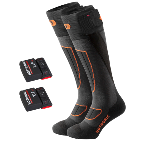 Vyhřívané podkolenky (ponožky) set s baterií HOTRONIC-SET 1 pair Heat socks XLP 1P + 1 pair Surround Comfort