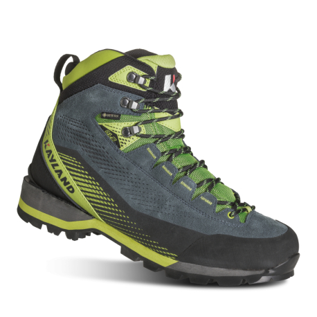 Pánská vysoká turistická obuv KAYLAND-Grand Tour Gtx, Grey/Lime