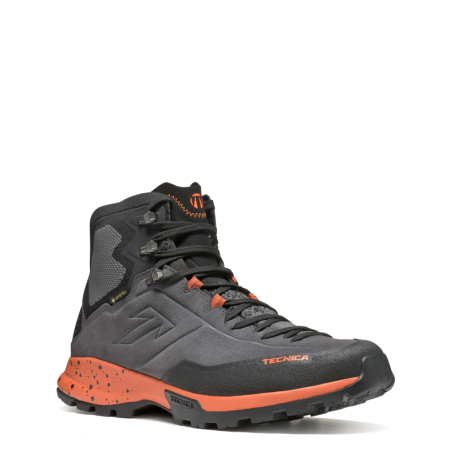 Pánská kotníková turistická celokožená obuv TECNICA-Forge Hike MID GTX Ms, dark grey/icon orange