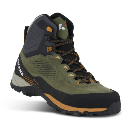 Pánská vysoká turistická obuv KAYLAND-Vision Gtx, Olive/Orange