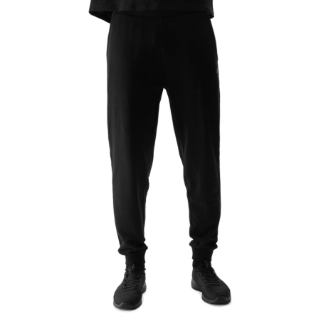 Pánské tepláky 4F-TROUSERS-WSS24TTROM603-20S-DEEP BLACK