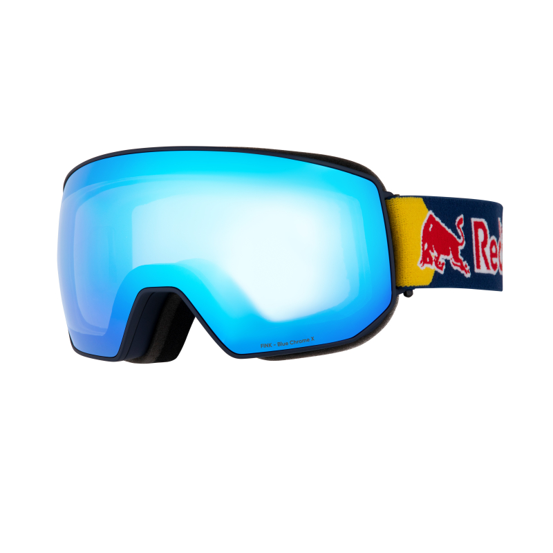 Lyžařské brýle RED BULL SPECT-FINK-01BLX, blue/smoke with blue mirror Photochrome S1-3 - 