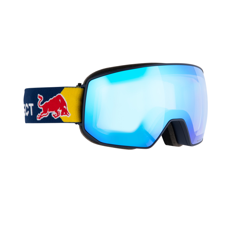 Lyžařské brýle RED BULL SPECT-FINK-01BLX, blue/smoke with blue mirror Photochrome S1-3 - 