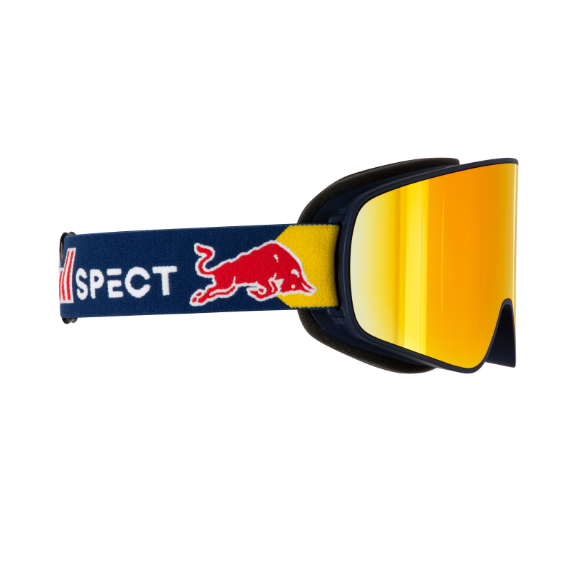 Lyžařské brýle RED BULL SPECT-RUSH-14RE2, blue/red snow - orange with red mirror cat. S2 - 