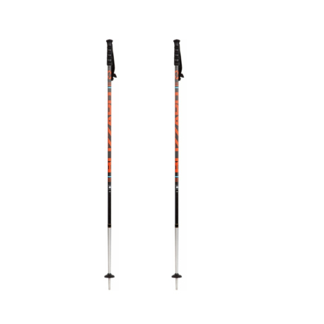 Lyžařské hole BLIZZARD-Race 7001/carbon ski poles, black/orange