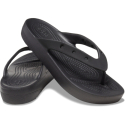 Dámské žabky (plážová obuv) CROCS-Classic Platform Flip W black - 