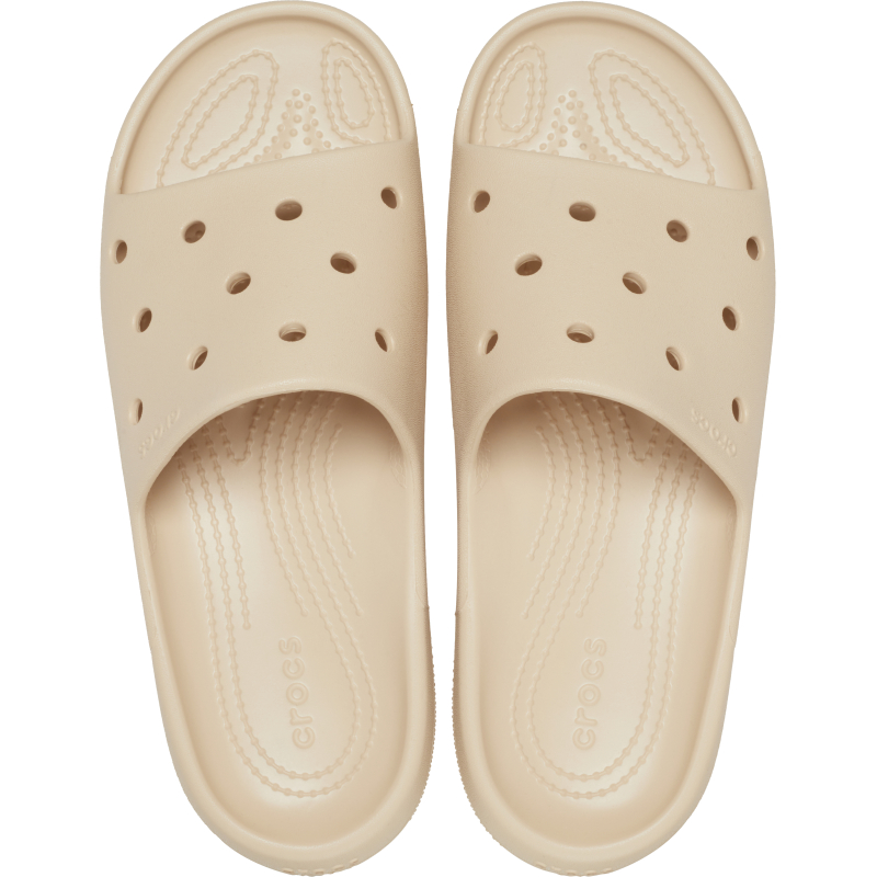 Šlapky (plážová obuv) CROCS-Classic Slide V2 shitake - 