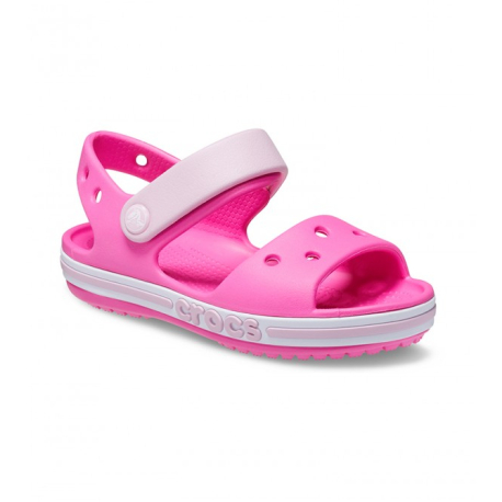 Dívčí sandály CROCS-Bayaband Sandal K electric pink