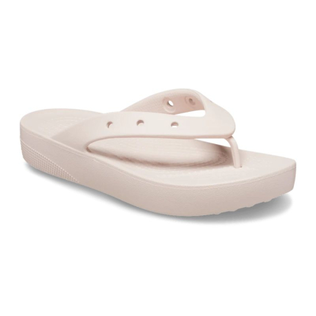 Dámské žabky (plážová obuv) CROCS-Classic Platform Flip W quartz