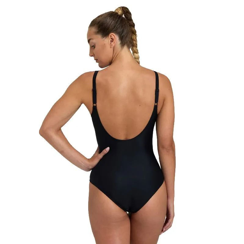 Dámské plavecké jednodílné plavky ARENA-WO IMPRINT SWIMSUIT U BACK B - 