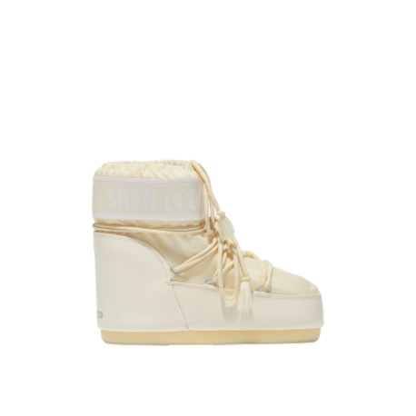 Dámské kotníkové zimní boty MOON BOOT-ICON LOW NYLON, 006 cream