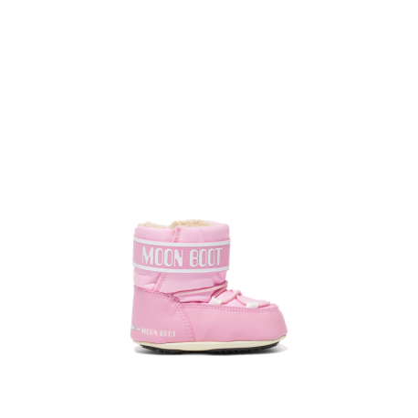 Dětské kotníkové zimní boty MOON BOOT-CRIB NYLON, 004 light pink