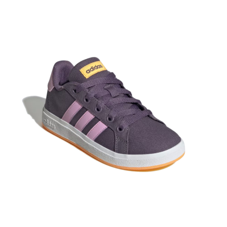 Dívčí rekreační obuv ADIDAS-Grand Court 2.0 K shadow violet/bliss lilac/hazy orange