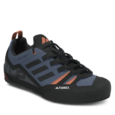 Pánská nízká turistická obuv ADIDAS-Terrex Swift Solo 2.0 wonder steel/core black/impact orange