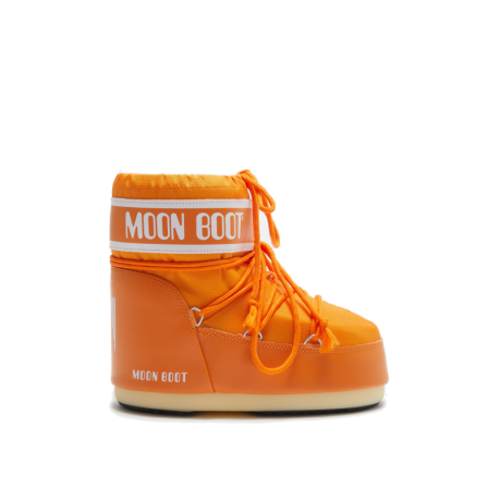 Dámské nízké zimní boty MOON BOOT-MB ICON LOW NYLON-C001 SUNNY ORANGE